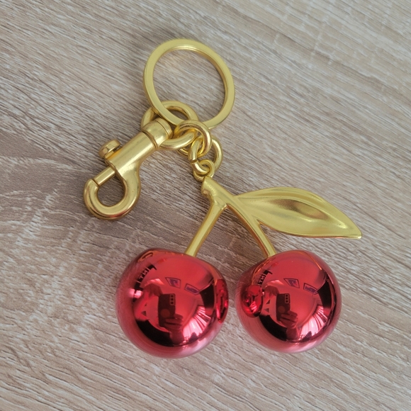Cherry Bag Charm/Keychain - Picture 1 of 1